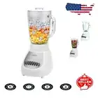 Compact 5-Cup Blender with Stainless Steel Blades - Ideal for Smoothies & Soups