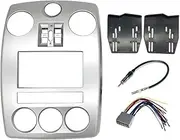 Aftermarket Radio Double Din Dash Kit Compatible with Chrysler Pt Cruiser 2006-2010