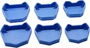 CATIEBYE 6pcs Tray Base Set Dentist Tool Flexible Plaster Mold Base for Easy Separation Practical Design for Clinics Quality Material