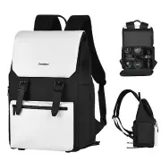 Camera Backpack Multi-Functional (Black White) Cwatcun D79