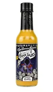 Torchbearer Sauces Garlic Reaper Sauce 5 ounces - Carolina Reaper Peppers - A...