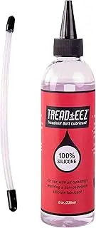 GSM Brands Treadmill Belt Lubricant - 100% Silicone Acrylic Pouring Oil - Elliptical Exercise Machine Lube (8 oz Size)