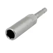 Replacement Metal 1/4" Shank 10mm H10 Hex Socket Driver Bit