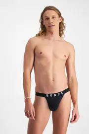 [Bonds] Bonds Men's Originals Cotton Dynamite Brief in Nu Black Size: Small S Nu Black
