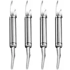 4Pcs Deveiner Home Kitchen Household Fish Scaler Home Kitchen Cooking