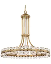 Crystorama 8-Light Clover Chandelier