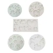 Animal Cake Mold Vegetable Fudge Candy Mold Chocolate Ice Block Dessert Decor
