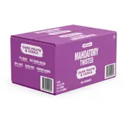 Mandatory Twisted Dark Fruits & Vodka Carton 330mL
