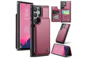 Samsung Galaxy S24 Ultra CaseMe C22 Rear Wallet Cover with Card Slots