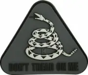 Maxpedition PVC Patch Don't Tread On Me Patch 3"x2.6" - DTOMS