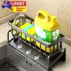 Kitchen Sink Caddy Storage Organizer Sponge Soap Brush Holder Faucet Drain Rack