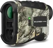 WARMTUYO Golf Rangefinder with Slope, Golf Range Finder, 6.5X Magnification, 1000YDS Laser Rrange Finder with 7 Mode, Rechargeable Range Finders with Magnet Stripe for Golfing/Hunting