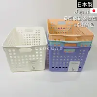 在飛比找蝦皮購物優惠-【工子白】4577寬型圓孔整理籃 inomata 日本製 雜