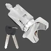 Ignition Lock Cylinder with Keys Compatible with Ford Aerostar Bronco Crown Victoria E-150 E-250 E-350 Explorer F-150 F-250 F-350 F-53 F-59 Mustang Ranger Taurus Thunderbird Windstar Lincoln Mercury