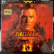 Sealed New Firestorm-Laserdisc LD-Widescreen-1997-Howie Long