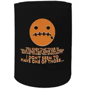 Alcohol Stubby Holder - You Know That Thing On Your Head - Funny Novelty Birthday Gift Joke Beer