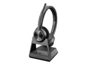 Poly Savi 7320 UC Stereo DECT Wireless Headset + D400 USB-A Dongle