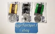 x3 STAR WARS EPIC BATTLE MEDALS (TATOOINE ~ YAVIN ~ ENDOR) TOYS R' US EXCLUSIVE