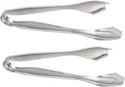 Mikinona Mini Ice Tong Stainless Steel Sugar Tongs Clip for Tea Party Candy Bar