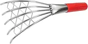 Totority Beach Shell Digging Rake Ergonomic Claw Rake for Efficient Clamming for Oysters Clams and Crab Beach Compact Design for Easy Carrying and Use
