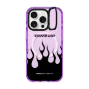 iPhone 16 Pro Impact Ring Stand Case MagSafe Compatible The Flamin' Case