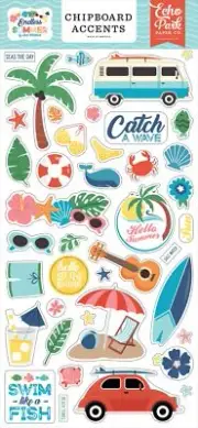 Endless Summer Chipboard 6"X13"-Accents