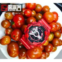 在飛比找蝦皮購物優惠-【驚嚇客】G-SHOCK GA-110SL 刀割 紋路 紅