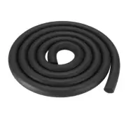 Foam Rubber Seal Weather Strip 18mm Diameter 2 Meters Long Black
