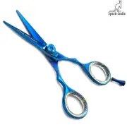 Beauty SaloonBarber Scissor Salon Hair Shear Stylish Hair Cutting Blue Color 5''