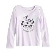 Disney's Mickey & Minnie Mouse Pluto Donald Goofy Girls Size 6 Graphic Tee
