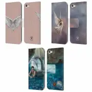 ANNE STOKES MERMAID AND ANGELS LEATHER BOOK CASE FOR APPLE iPOD TOUCH MP3