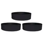 3 Packs Of Drive Belts Flat Belts Accessories For Kirby Vacuum Cleaners Black