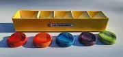 RARE! Le Creuset Chopstick Rest x 5 - Cerise Volcanic Marseille Cassis Palm