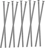 SOESFOUFU 10pcs Extended Screws Longer Fix Stainless Self Tapping Screws for Steel with Long Number Panel Key Kitchen Countersunk Polished Mounting Place Stainless Steel Silver