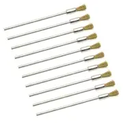 Set of 10 Wire Brushes for Drill Wire Brush Bit Tool for Detail