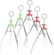 CIYODO Tough Comfortable Handle Non-Slip Design Scalding Bowl Clip Hot Plate Gripper Tongs Bowl Gripper Random Color