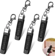 4 Pcs 433MHz Gate Remote Control Duplicator, Automatic Copy Gate Opener Remote