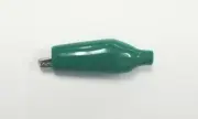 Sato Parts # C-4-S-G, 27mm Alligator Clip with Green Boot 3A @ 30V