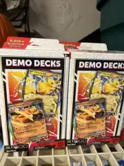 Pokemon Demon Decks Plat Labs Pikachu Ex Charizard Ex TCG