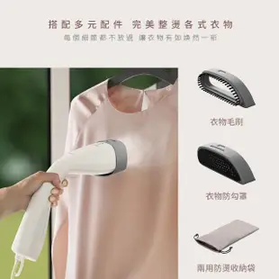 【Electrolux 伊萊克斯】UltimateCare700 兩用式手持蒸氣掛燙機-燕麥白/薰衣草紫(隨機出貨)