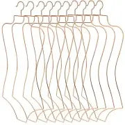 Body Shape Bikini Hanger Wire Body Shape Display Hangers Metal Lingerie Hange...