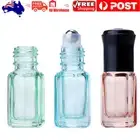 10Pcs 6ml Rollerball Roll On Bottle Stainless Steel Ball Perfume Essential Oil