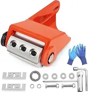 ZEIMAL Log Peeler,Log Debarking Tool,Chainsaw Attachment for Wood Debarking,Chainsaw Accessories,Timber Framing Tool,Factory Outlet (Orange)