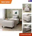 Single Bed Base Smart Ensemble Mattress Foundation - White