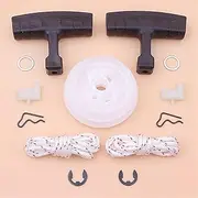 Recoil Starter Pulley Rope Handle Grip Pawl Kit For Stihl MS191 MS192 MS 191 192 motosierras Chainsaw Spare Parts 1123 195 0400