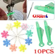 5/10x Sewing Machine Needle Threader Stitch Insertion Tool Automatic Threaders