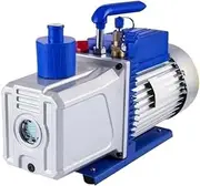 Vacuum Pump 10CFM 1HP Vane Vacuum Pump 2 Stage HVAC Rotary Auto AC Refrigerant for Automobile Reparation Vacuum Evacuation