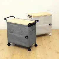 在飛比找有設計U design優惠-TOYO CASE｜木質桌板移動式多功能收納邊桌-DIY-2