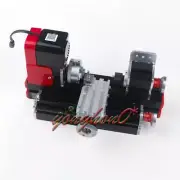 Mini Single machine lathe For Hobby Model Making DIY Tool 28cm