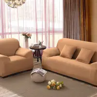 在飛比找Yahoo!奇摩拍賣優惠-【RS Home】3+4人座沙發套加送抱枕套彈性沙發套床包沙